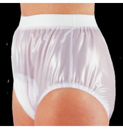 suprima 1214 PVC brief, pull-on style Gummihose whte 52
