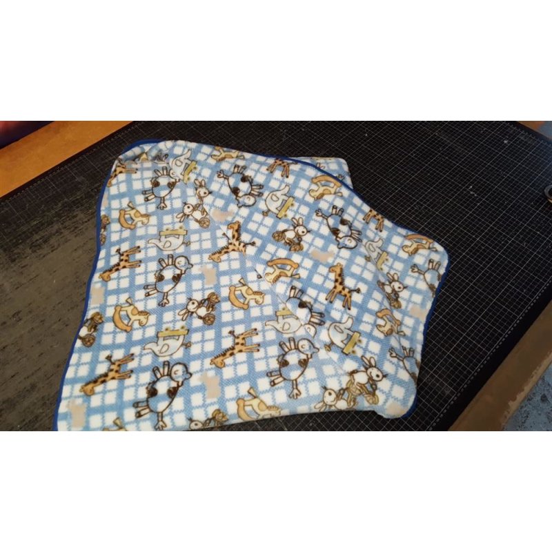 *Joschua Baby Kuscheldecke Rosa Kindermuster  140 * 200 cm