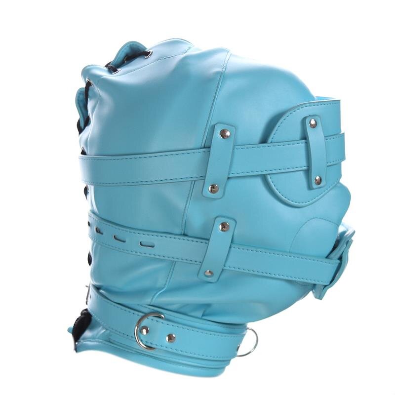 Soundproof Isolation Mask with Dildo Gag black